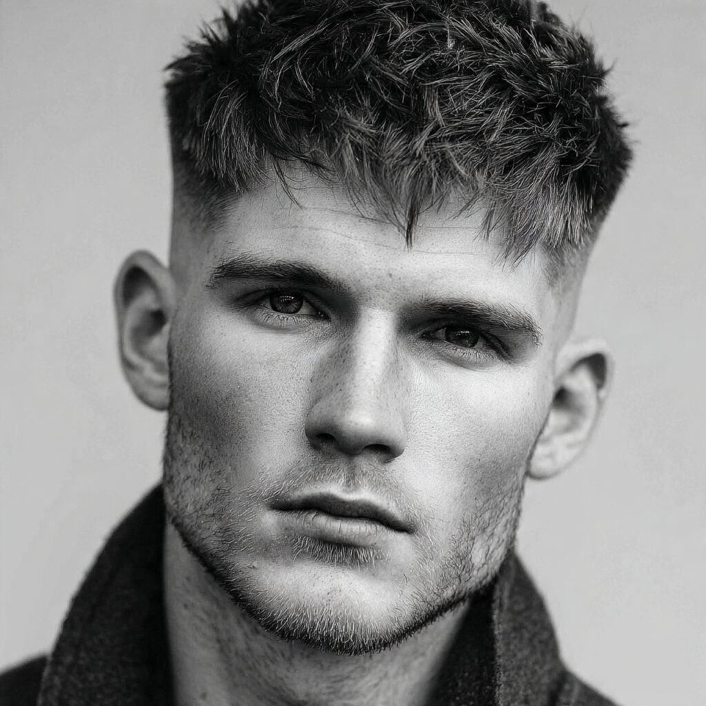 Drop Fade with Textured Crop Ideas