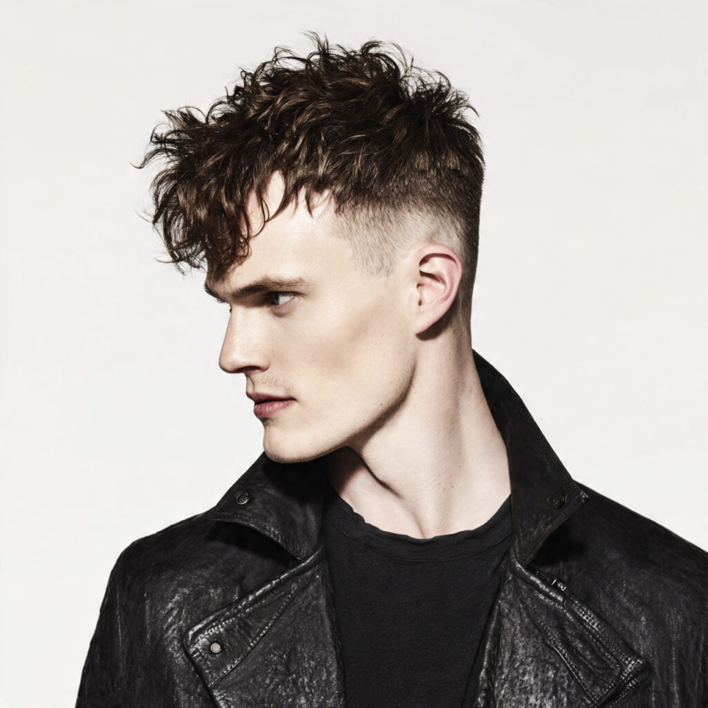 Drop Fade with Faux Hawk Ideas