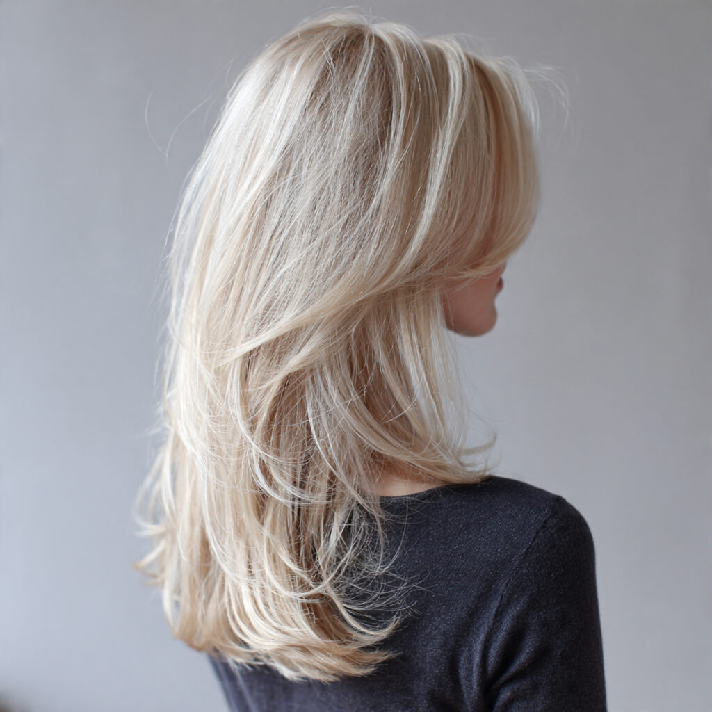 Natural Blonde Hair with Taupe Lowlights Ideas