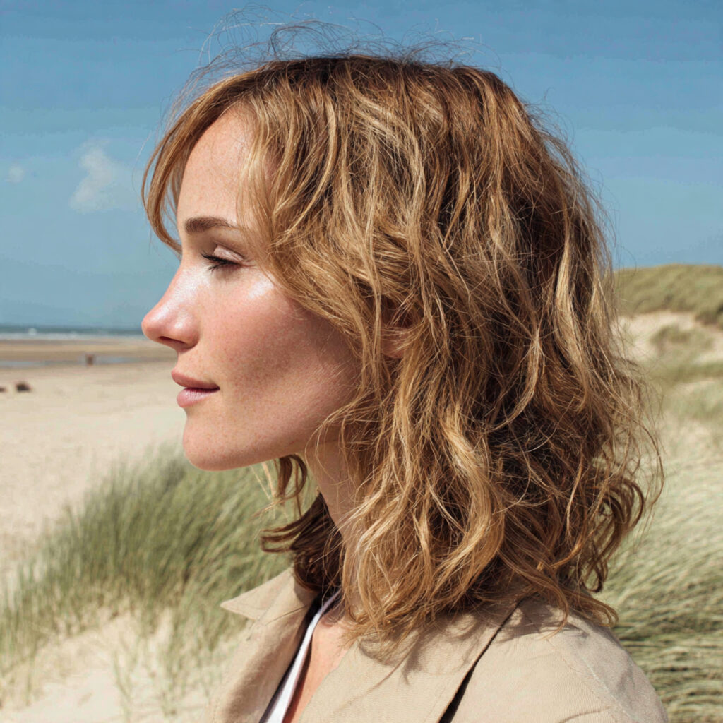 39 Trendy Balayage Hairstyles for Medium Length Hair Ideas 17 Sandy Blonde Balayage for Medium-Length Hair Ideas