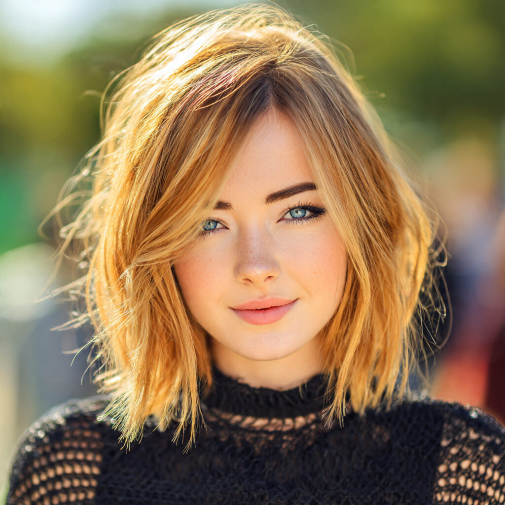 Subtle Angled A-Line Bob Idea