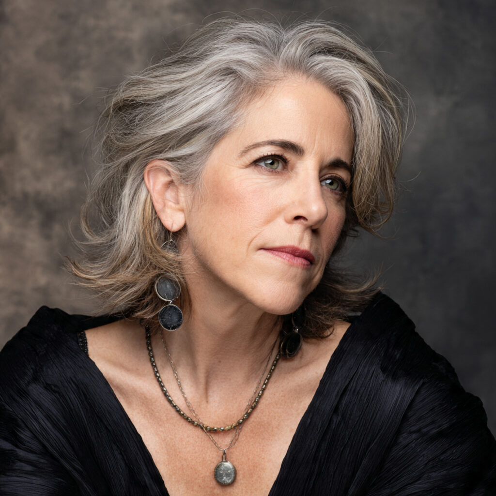 natural portrait of a woman over 40