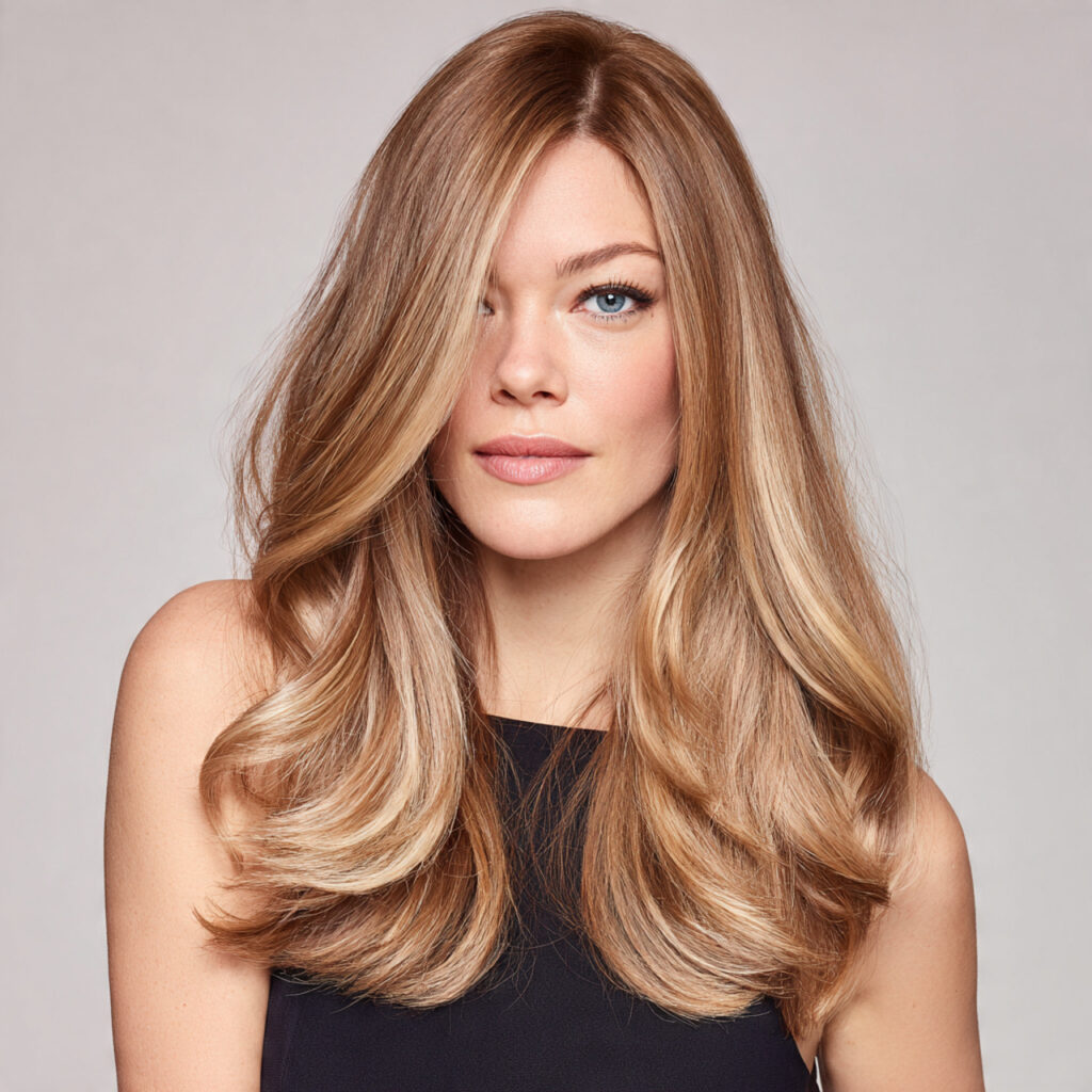 39 Trendy Balayage Hairstyles for Medium Length Hair Ideas 14 Bronze Balayage for Medium-Length Hair Ideas