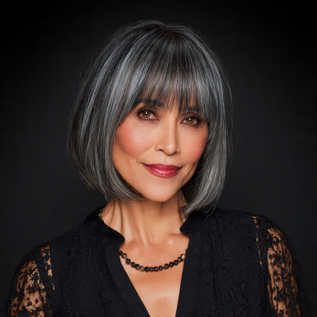 Structured Yet Soft A Line Bob Hairstyle Ideas