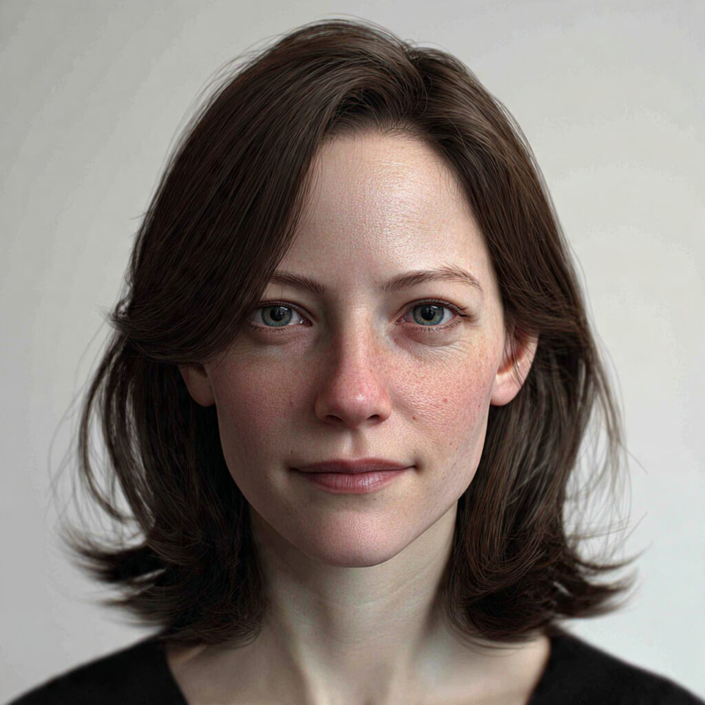 photorealistic image of a woman over 40