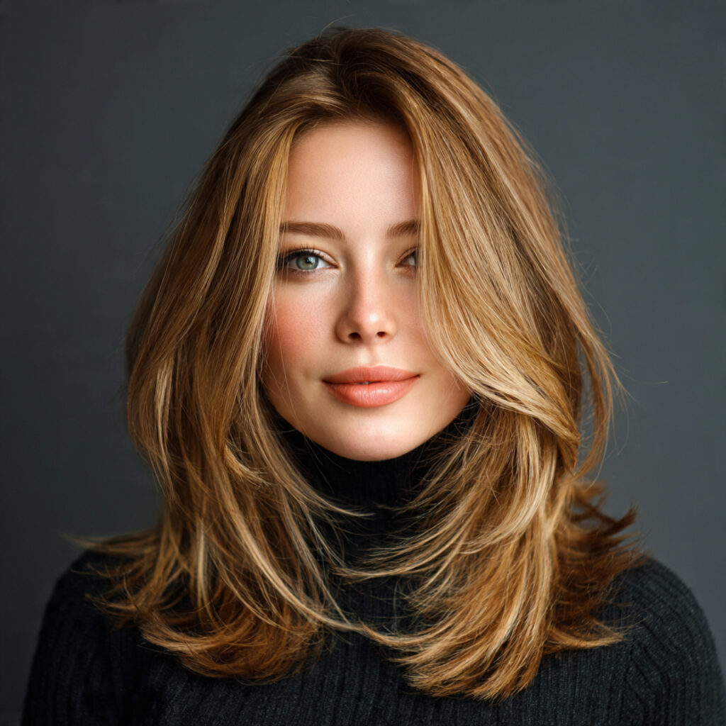 Blonde Hair Color Ideas with Soft Balayage Feel