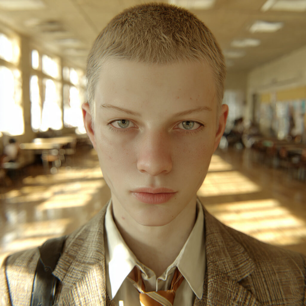 Buzz Cut School Haircut Idea