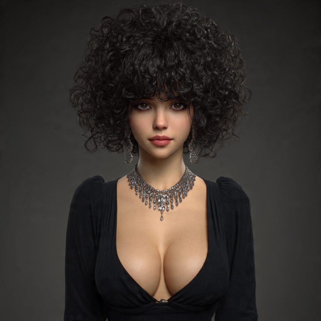 Voluminous Curly Baddie Hairstyle Idea