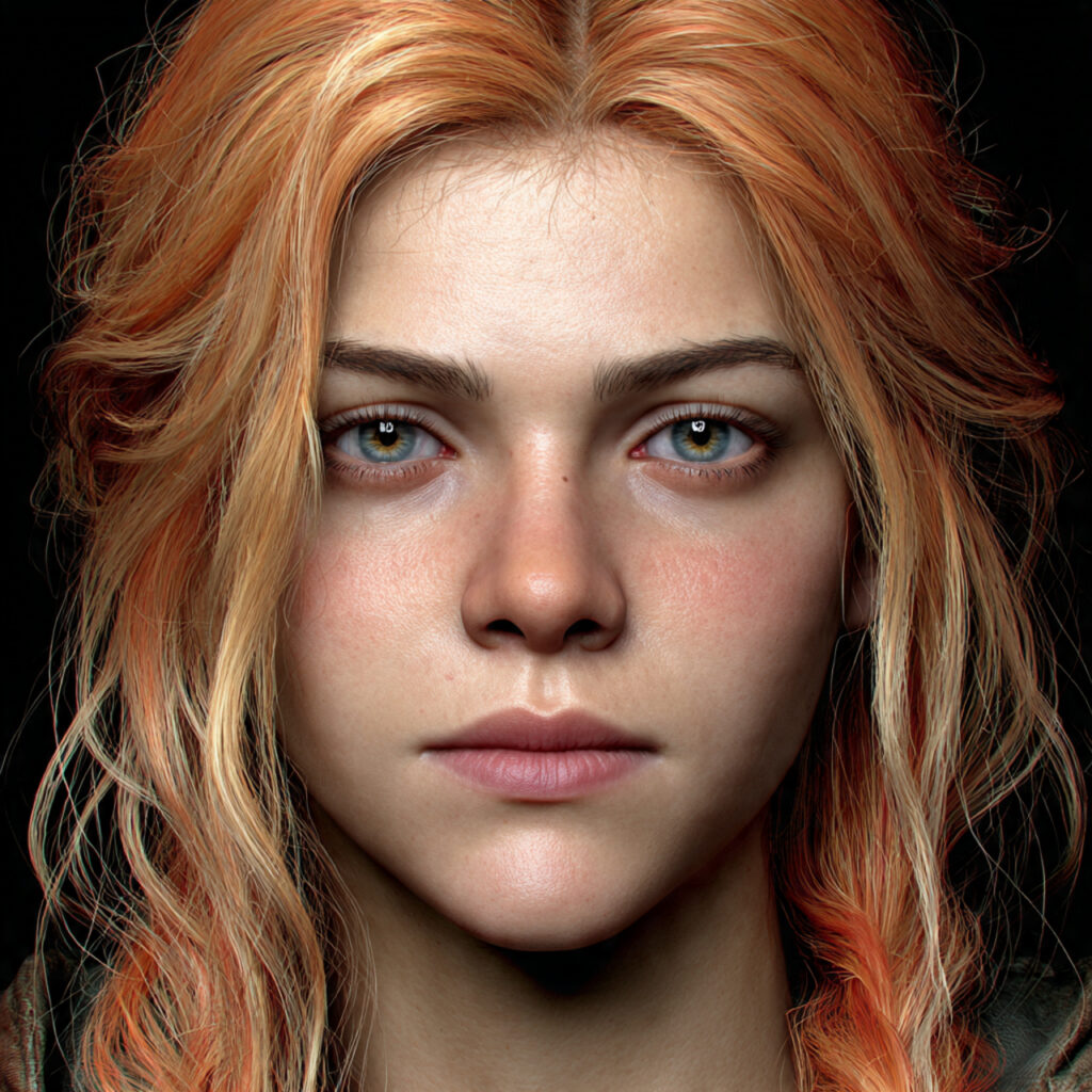 Warm Strawberry Blonde Blend Idea