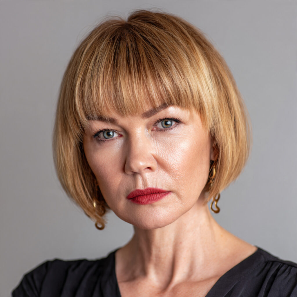 Polished Textured Bob with Depth Idea