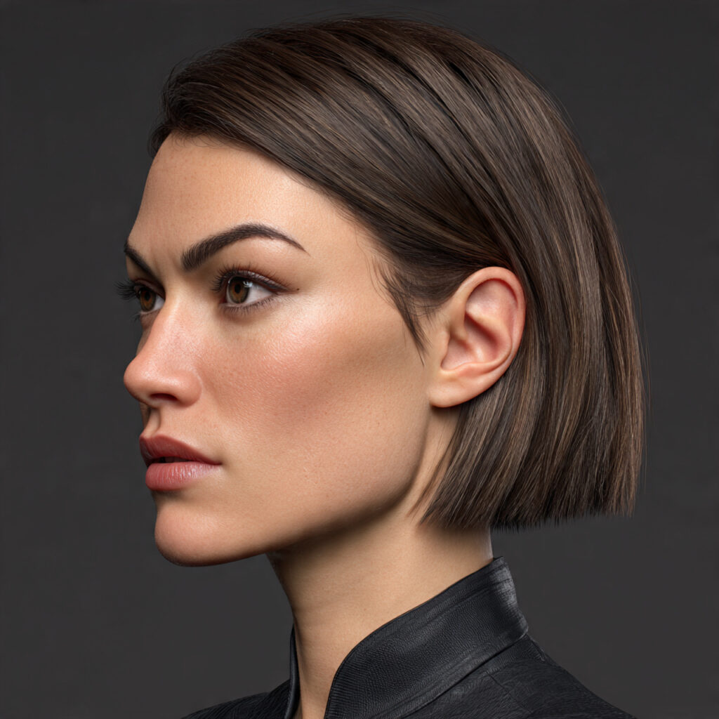 Chin-Length Bob Revival Idea