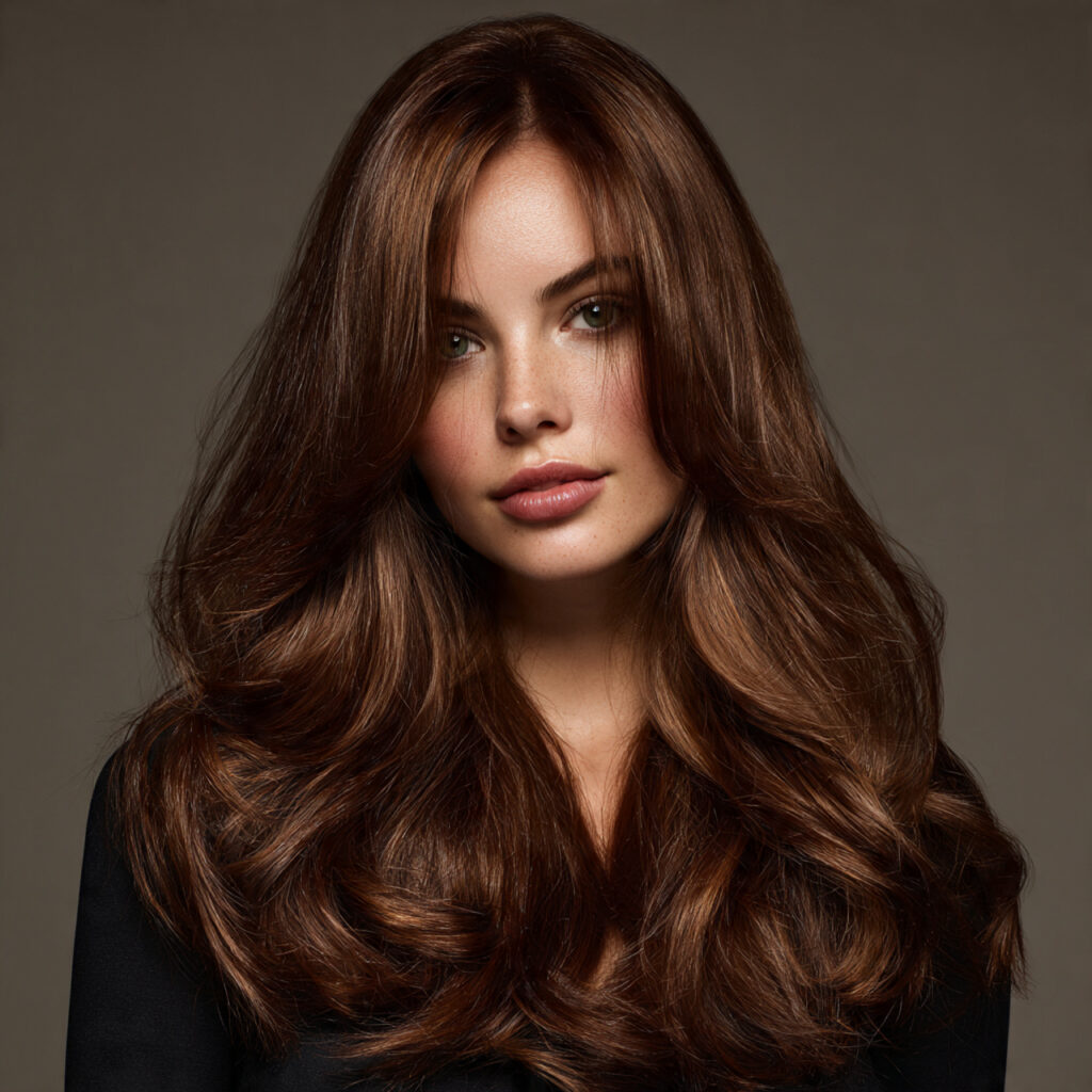 Luxe Brown Cinnamon Look Ideas