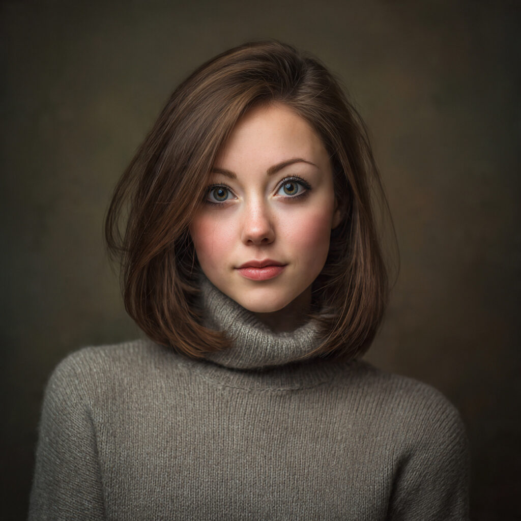 Soft Face-Framing Layers Idea