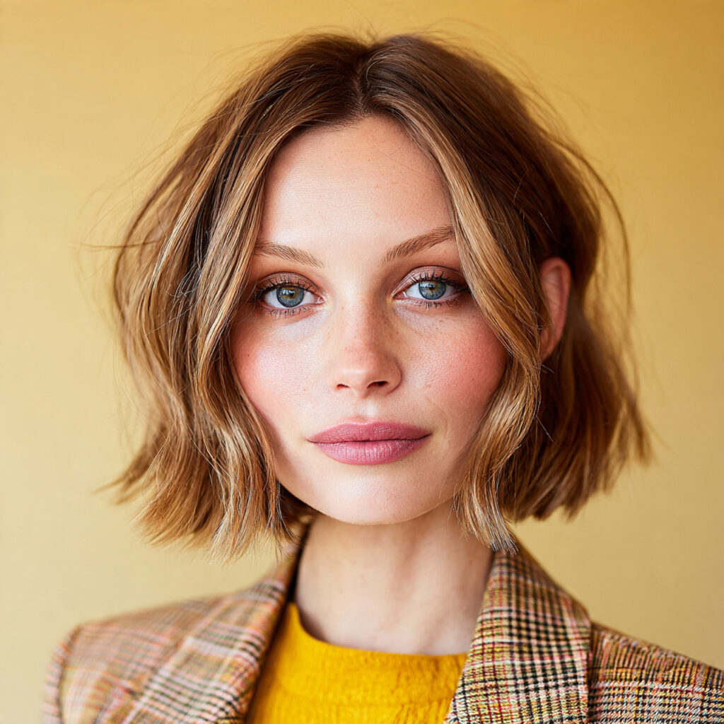 Blunt Bob Hairstyles Ideas with Soft Waves