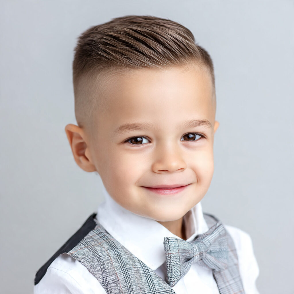 Straight Hair School Haircut Idea