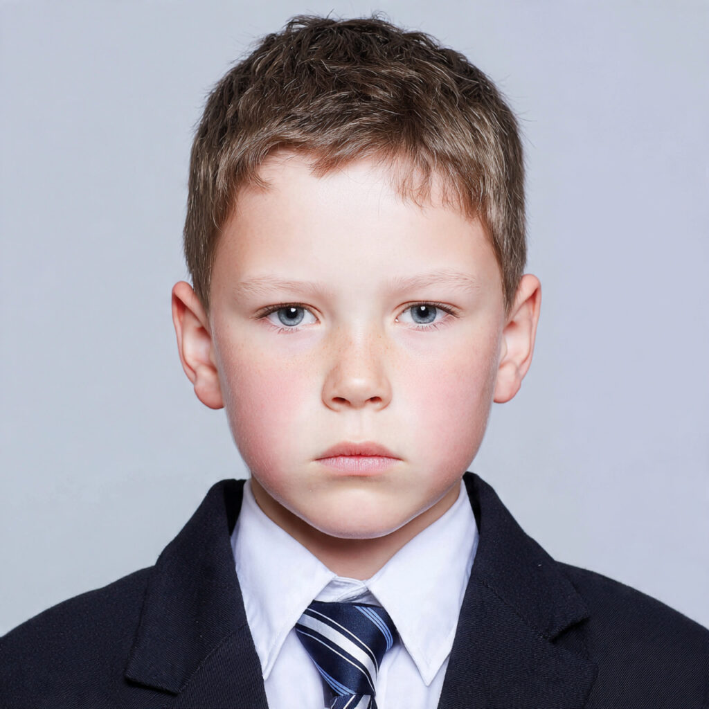 Traditional School Boy Haircut Idea