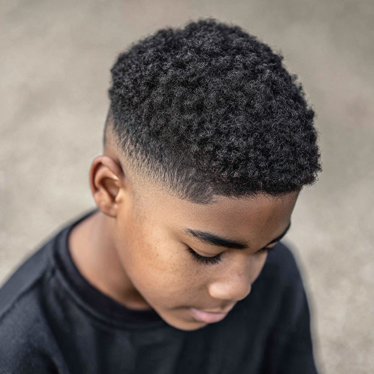 Low Fade Boys School Haircut Idea
