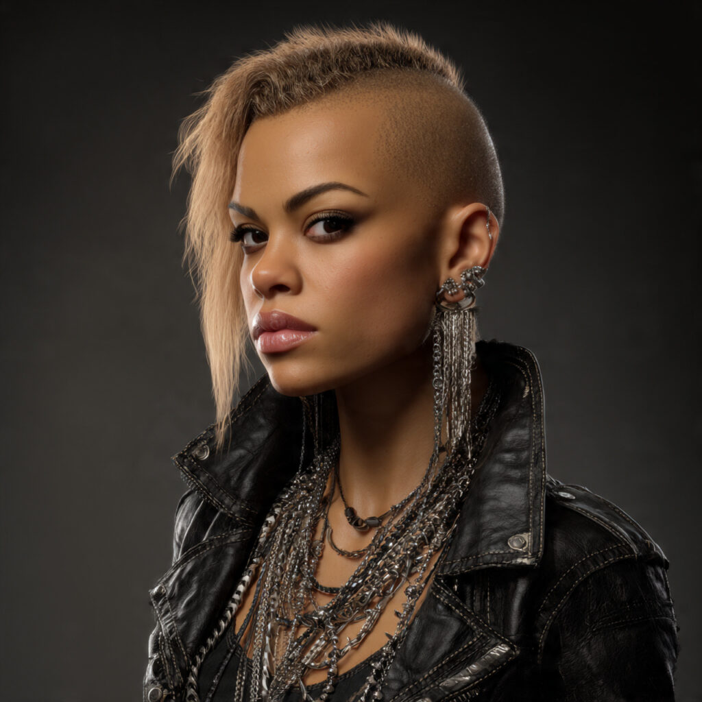 Asymmetrical Cut Baddie Hairstyle Idea