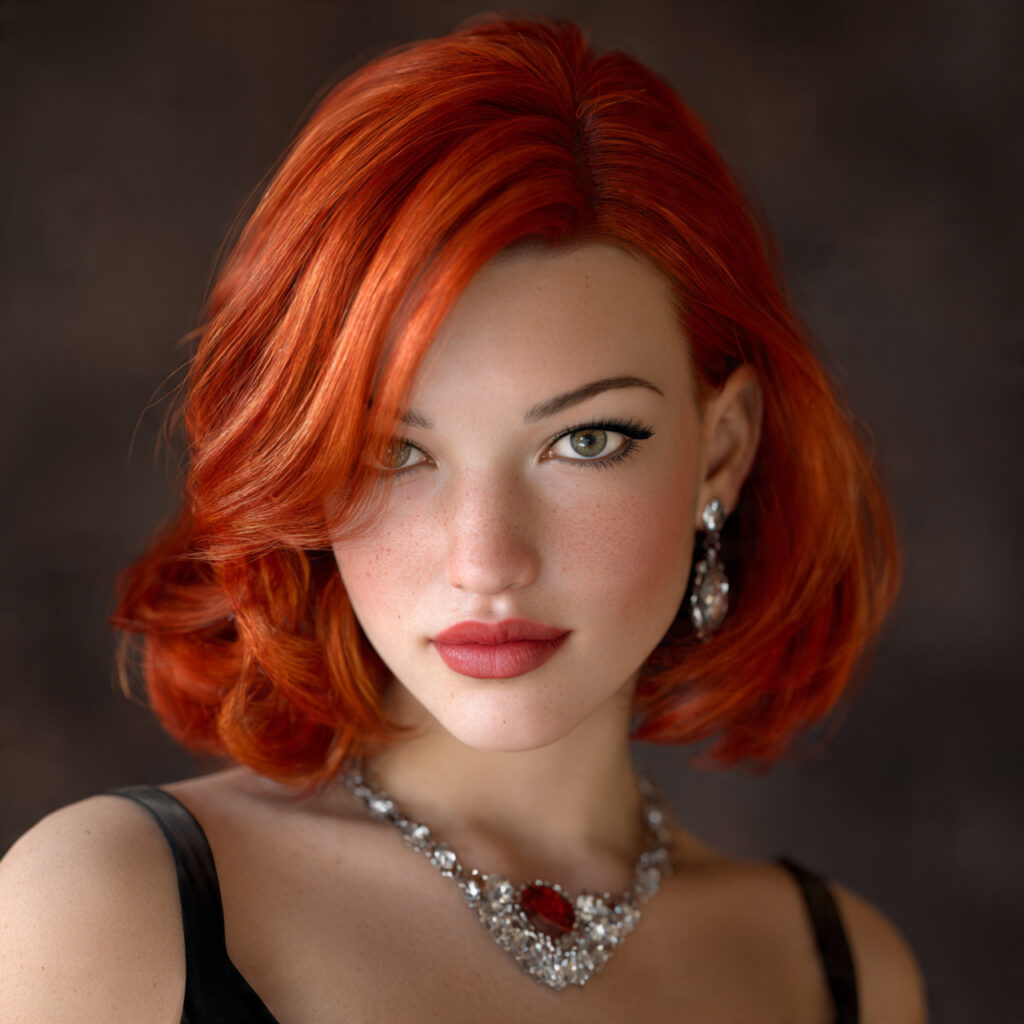 Polished Red-Carpet 90s Hair Idea