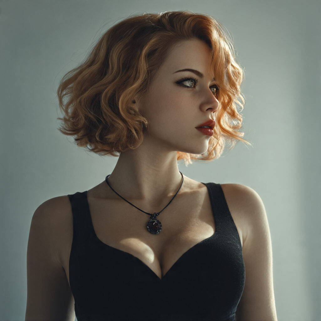 Muted Strawberry Blonde Aesthetic Idea