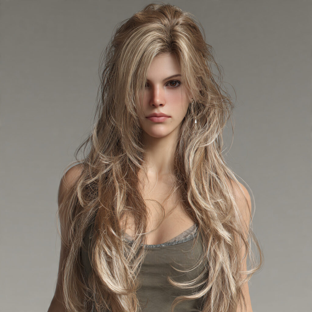 Sandy Blonde Hair with Chocolate Lowlights Ideas