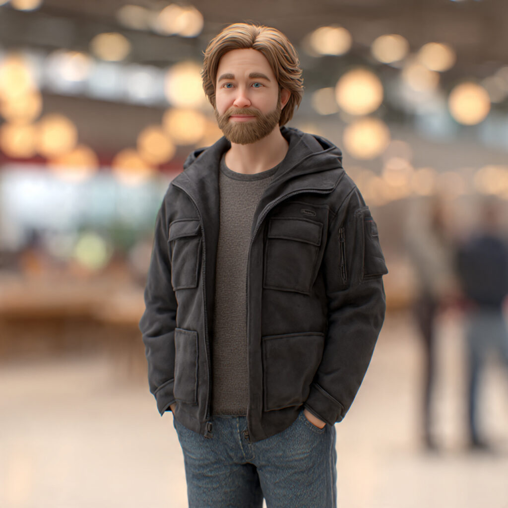 Stubble-Length Buzz Cut