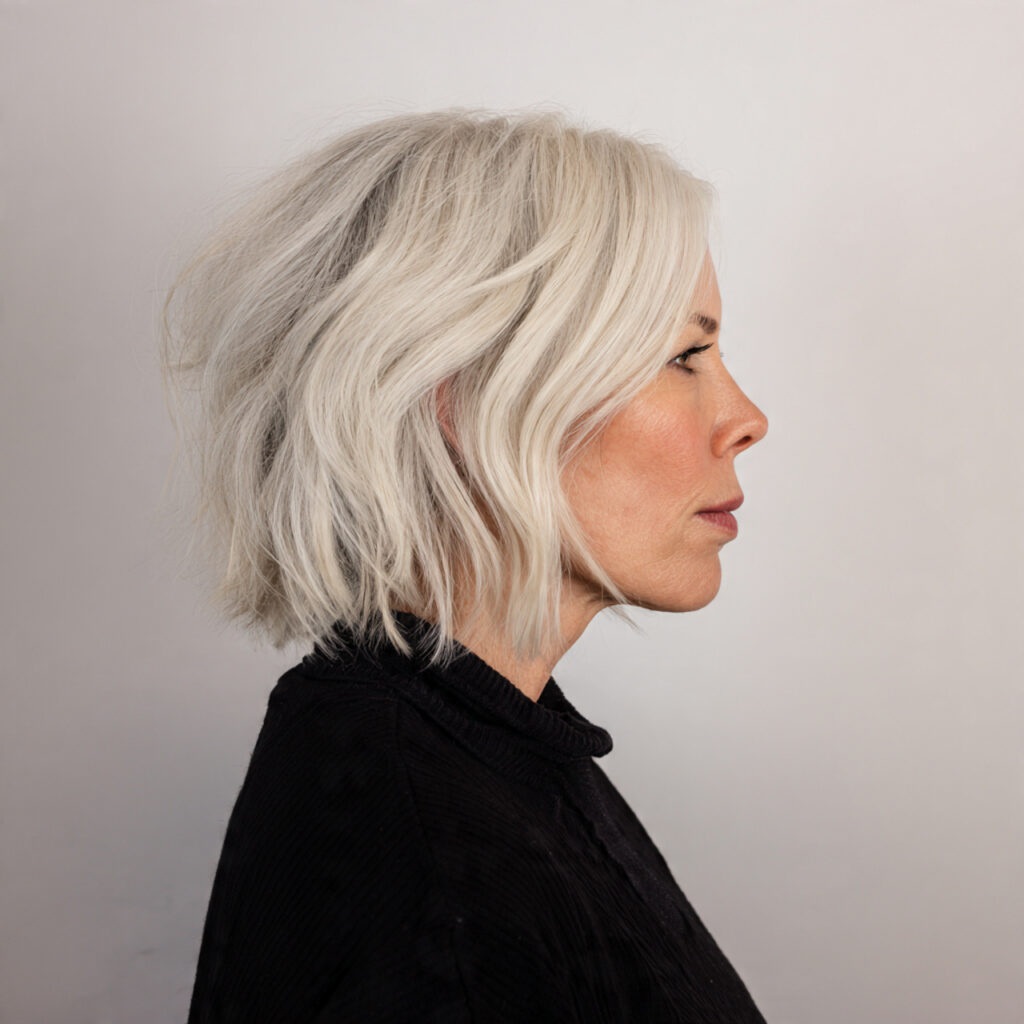 Soft Layered Textured Bob Idea