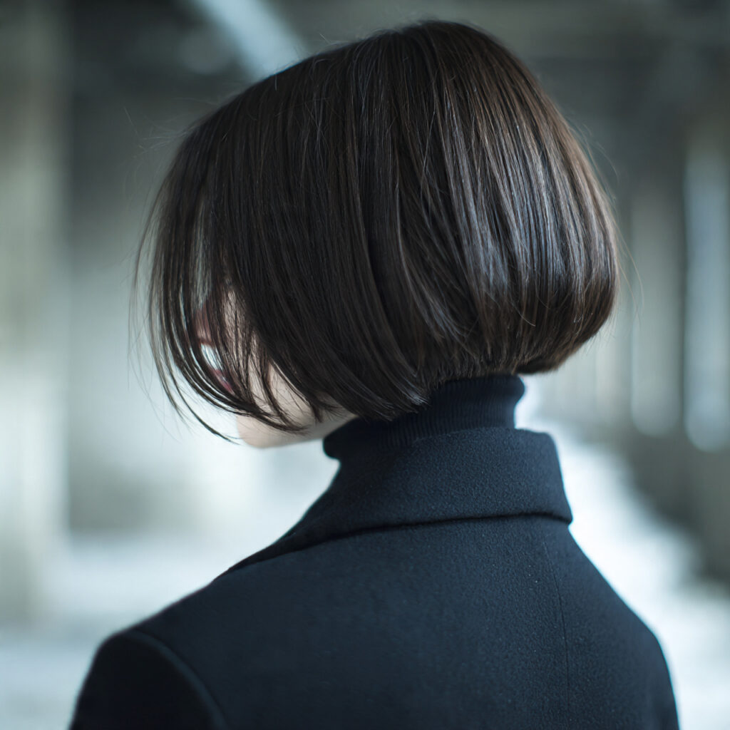 Straight Angled Bob Hairstyle Ideas