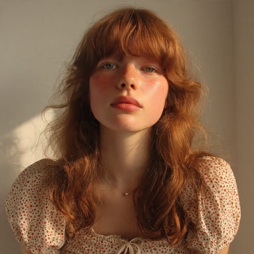 Strawberry Blonde Hair with Auburn Lowlights Ideas