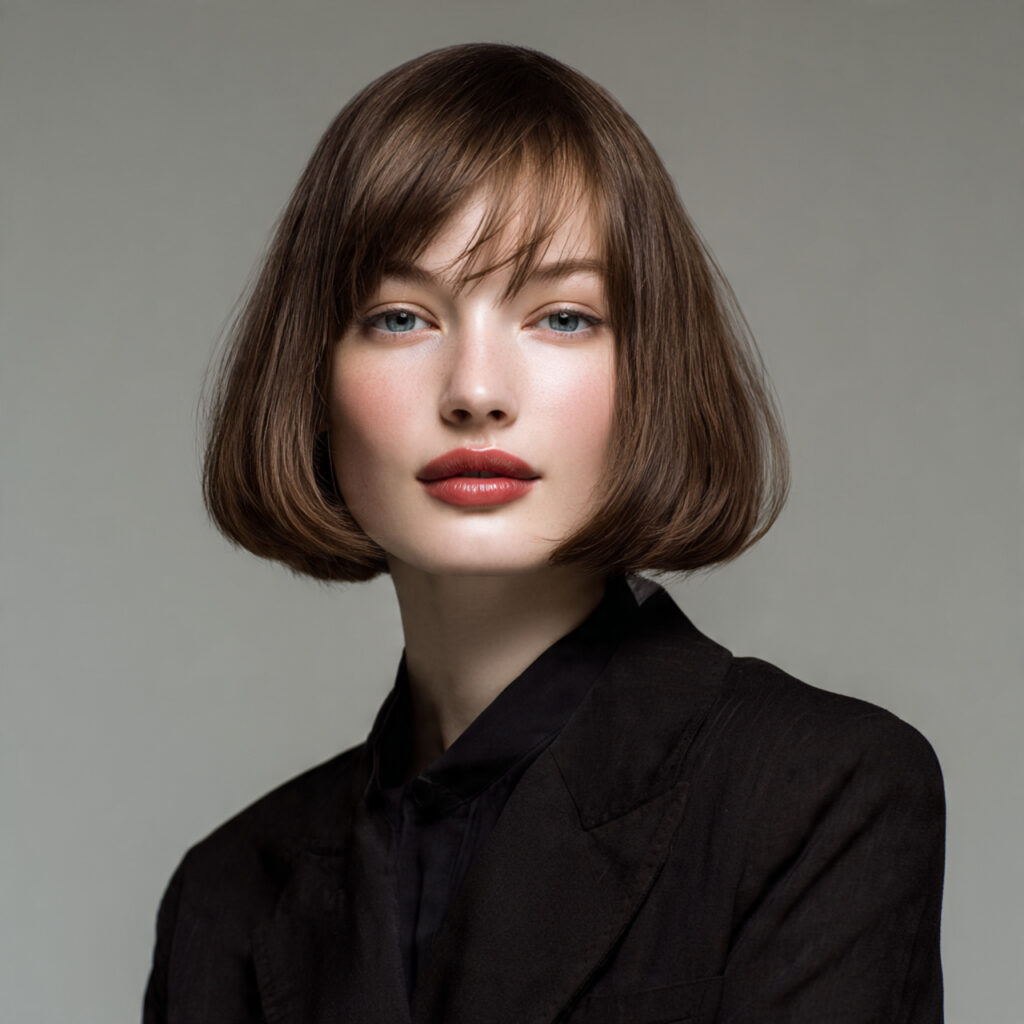 Smooth Finish A-Line Bob Idea