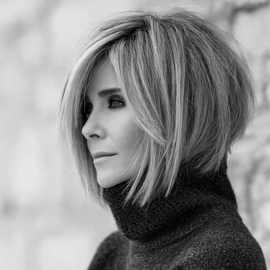 Textured Bob with Modern Classic Feel Idea