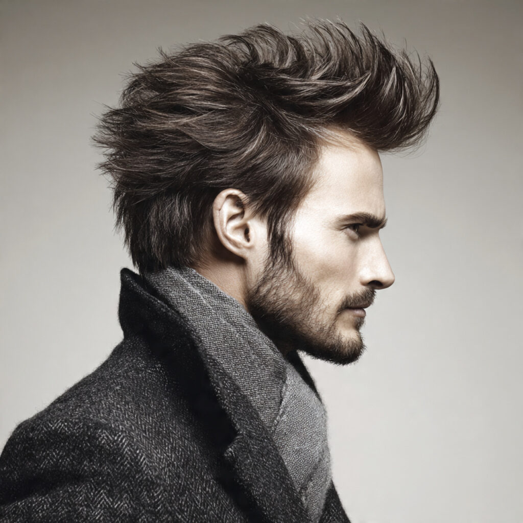 Drop Fade with Thick Hair Ideas