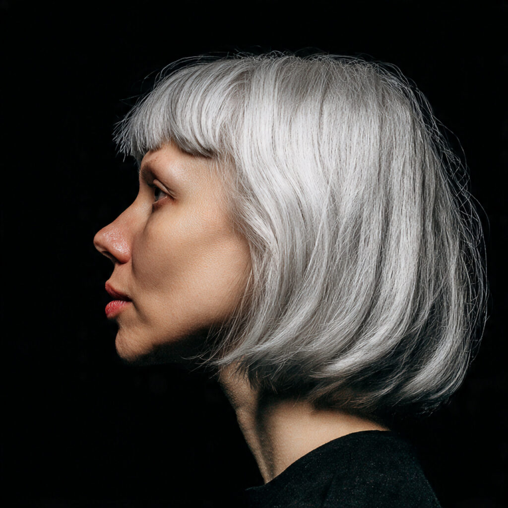 Timeless Textured Bob with Modern Touch Idea