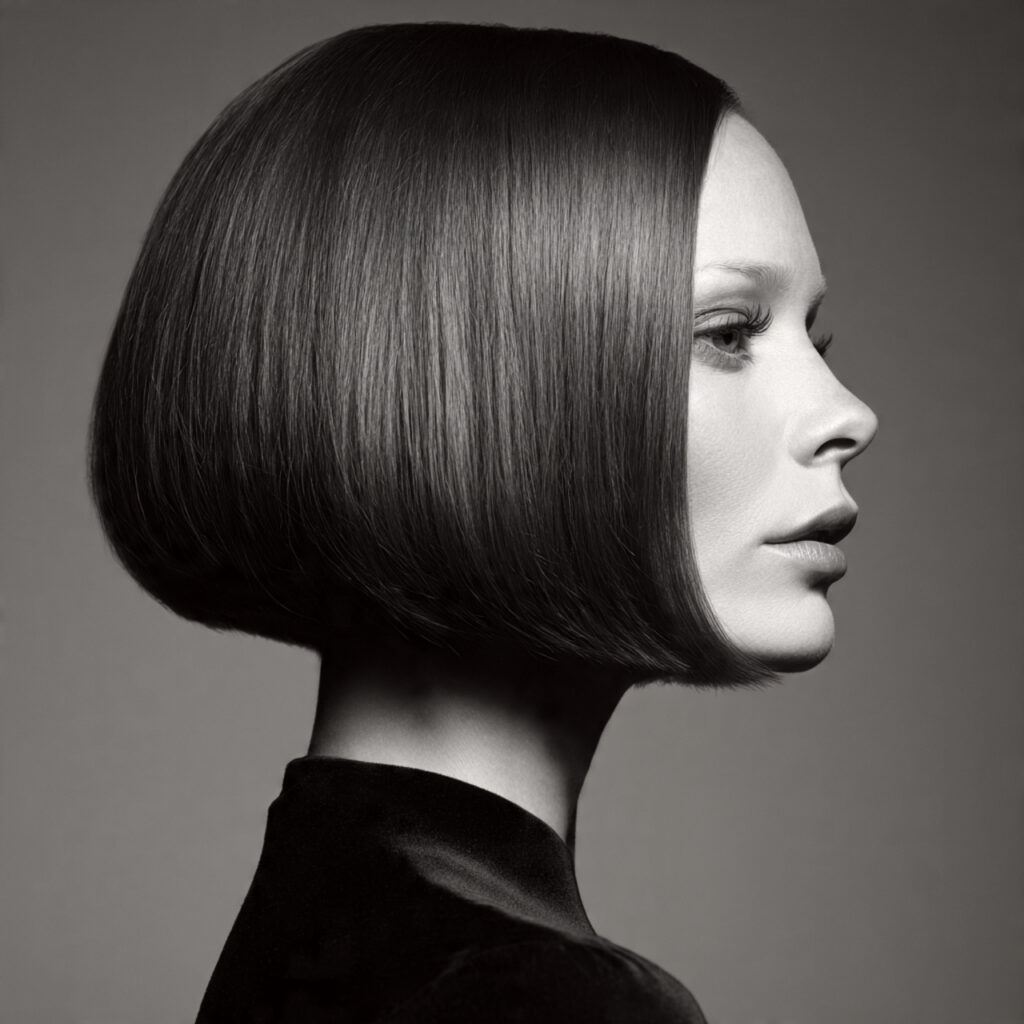 Sleek Asymmetrical Bob Hairstyles with Sharp Lines