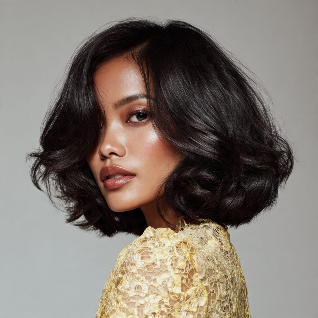 Shoulder-Grazing Bouncy Bob Idea