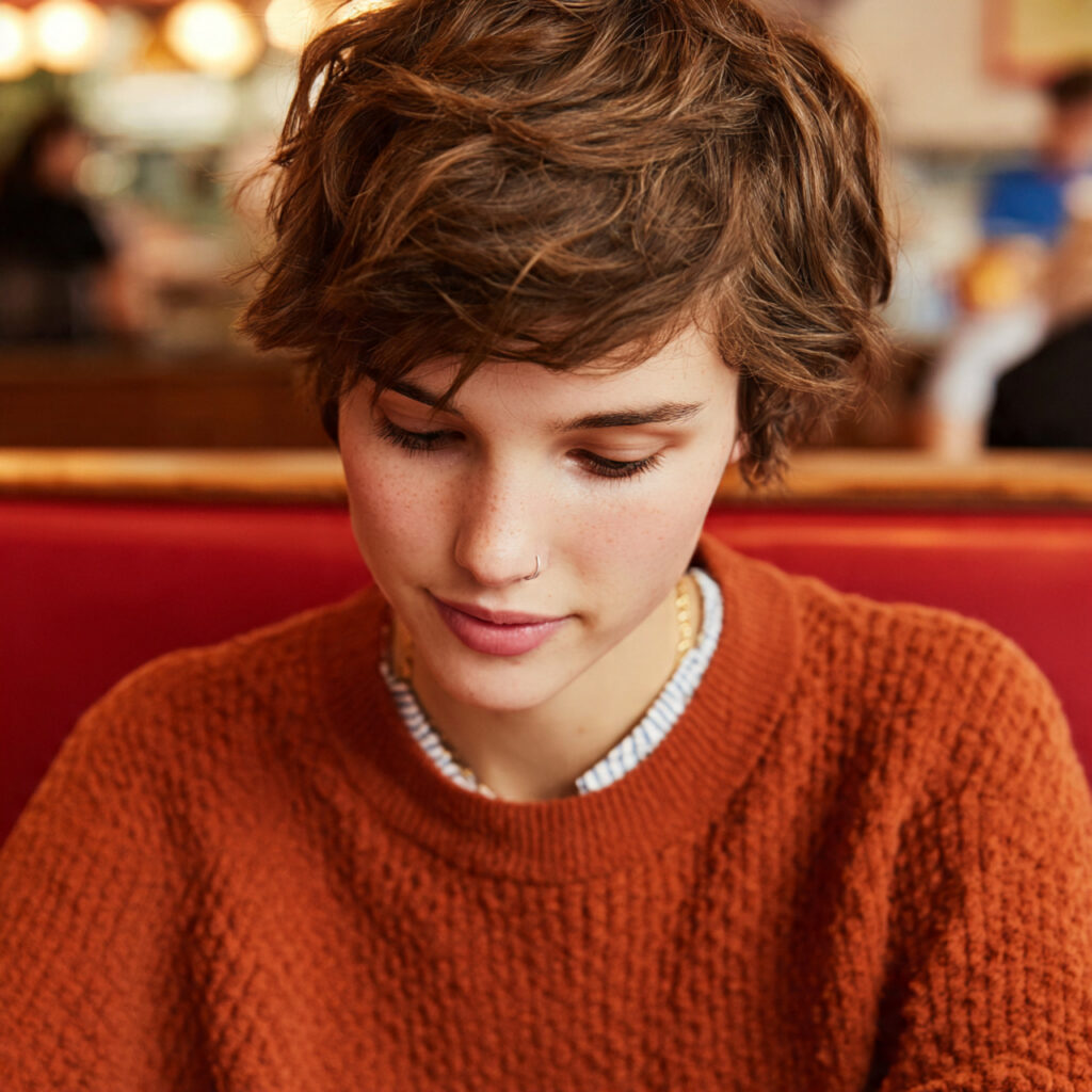 40 Modern Shaggy Pixie Cut Ideas for Low Maintenance Short Hair 7 Micro Layer Distribution