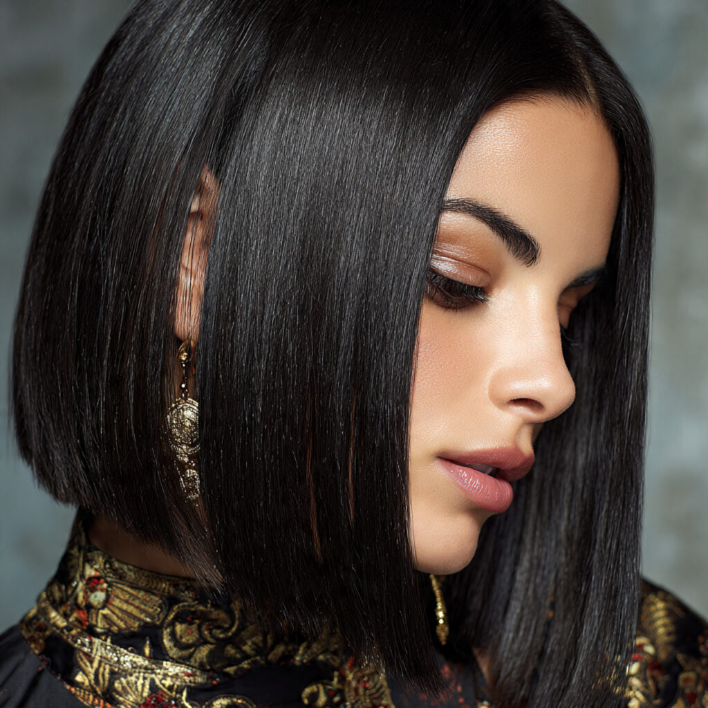 Blunt Bob Hairstyles Ideas with Sleek Finish