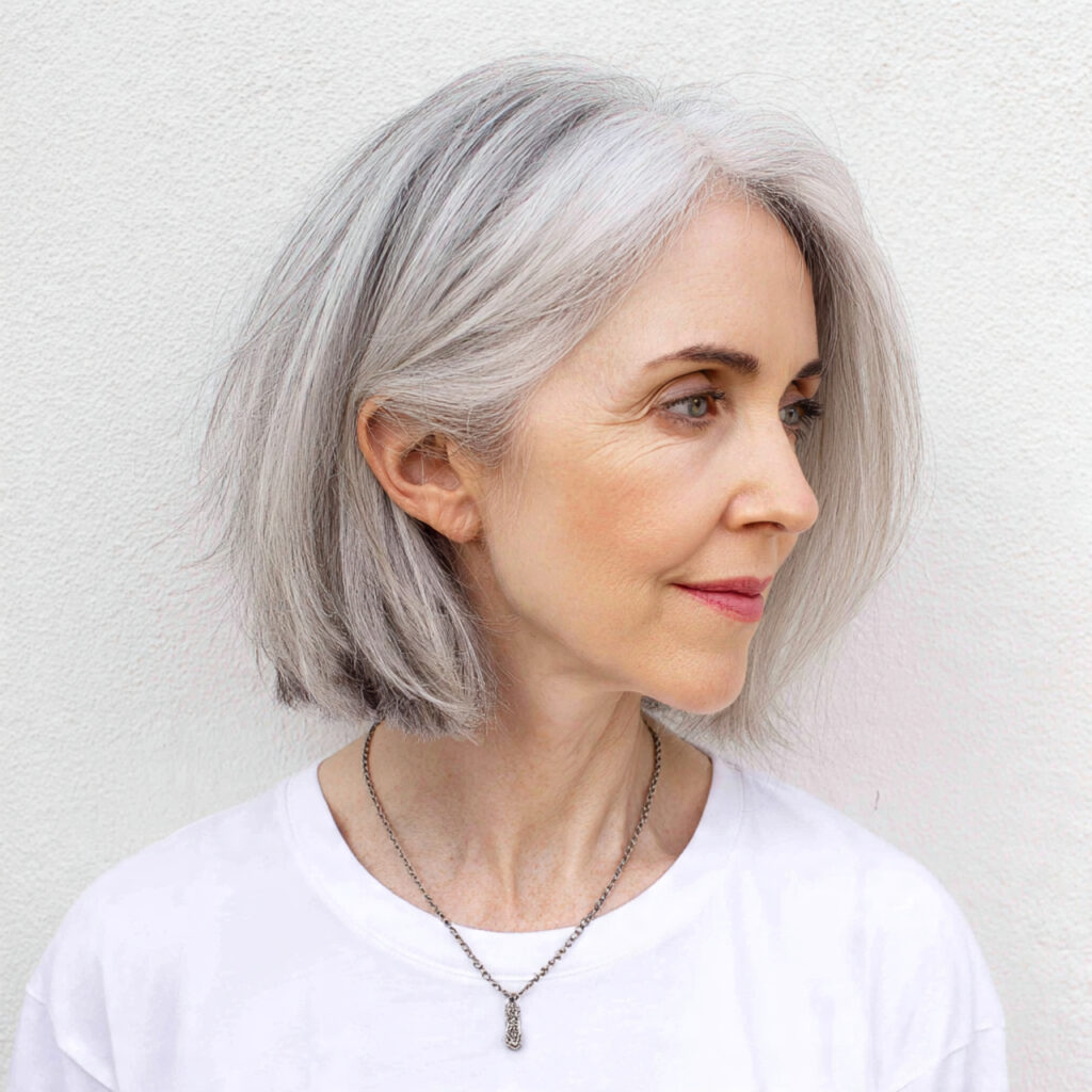 Wispy Textured Bob with Natural Movement Idea