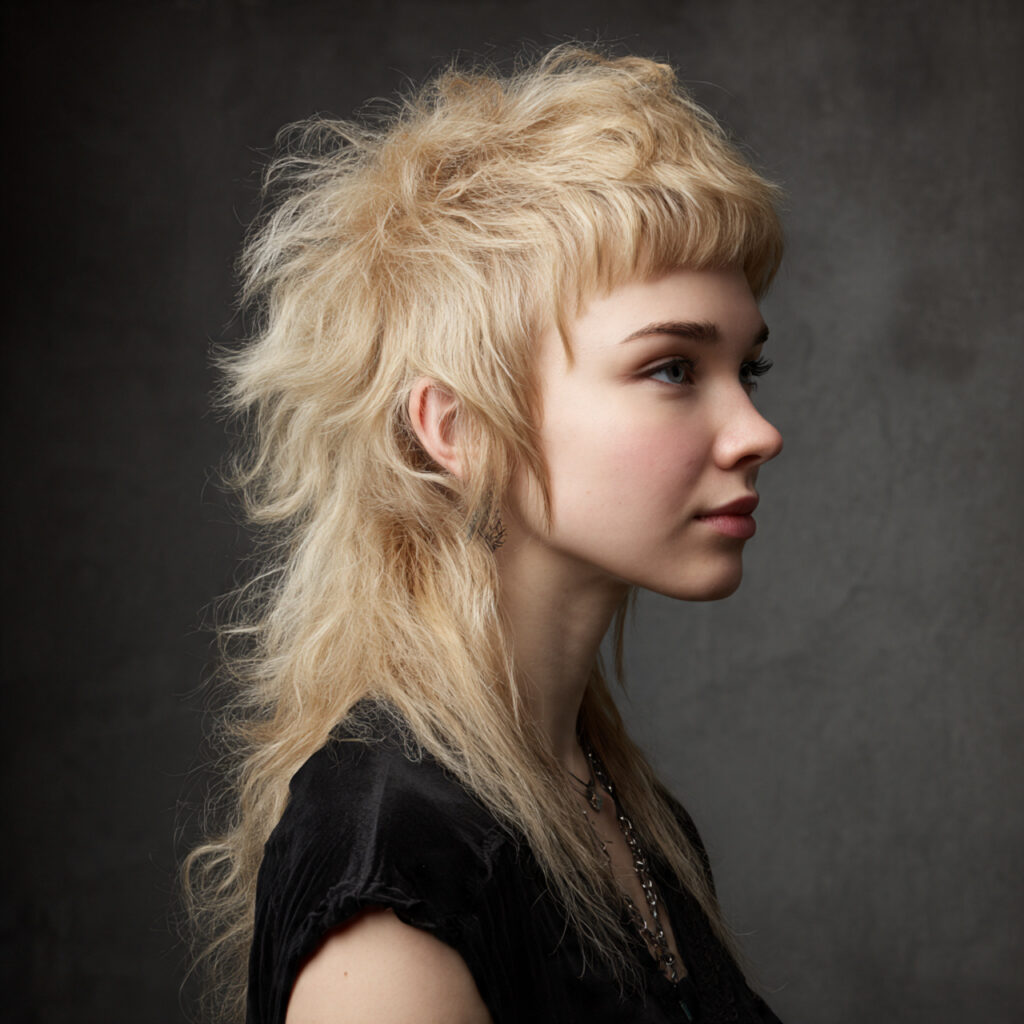 Layer-Heavy Shaggy Mullet
