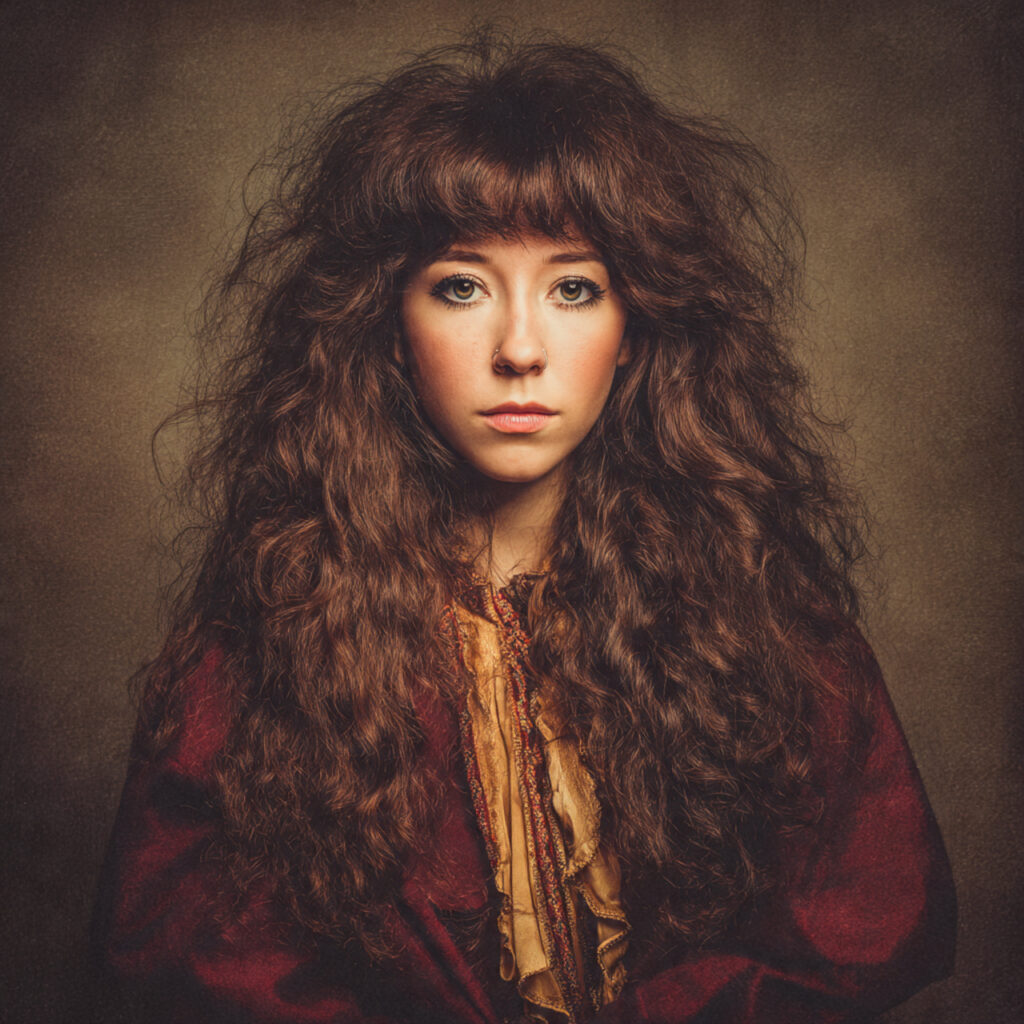 Bold Fringe Shaggy Mullet