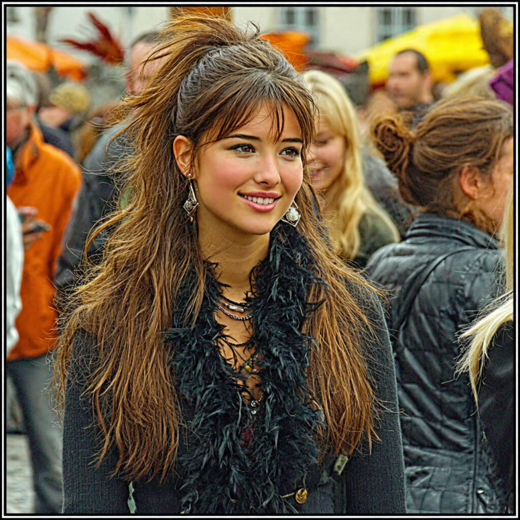 Wispy Bang Shaggy Mullet