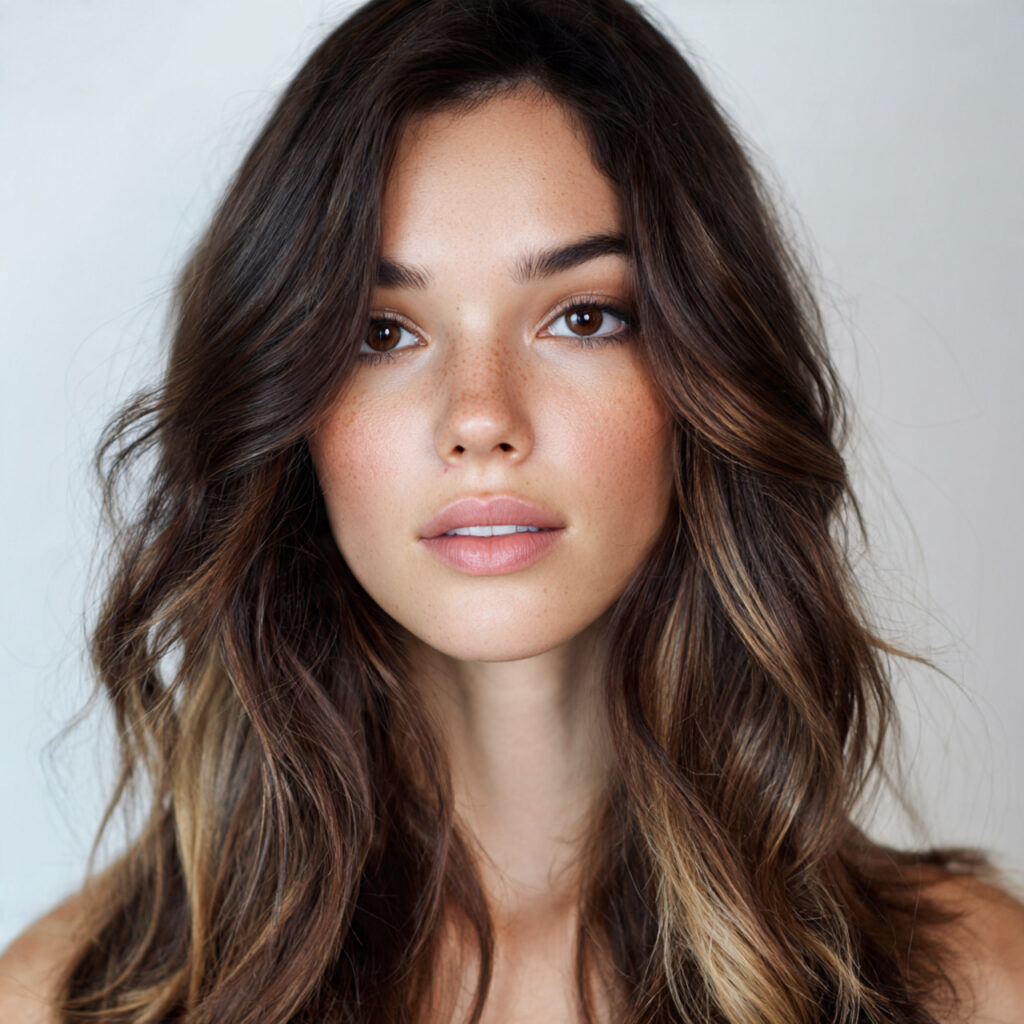 35 Brunette Balayage Hairstyle Ideas for Natural, Bold, and Modern Styles 21 Neutral Brunette Balayage Ideas