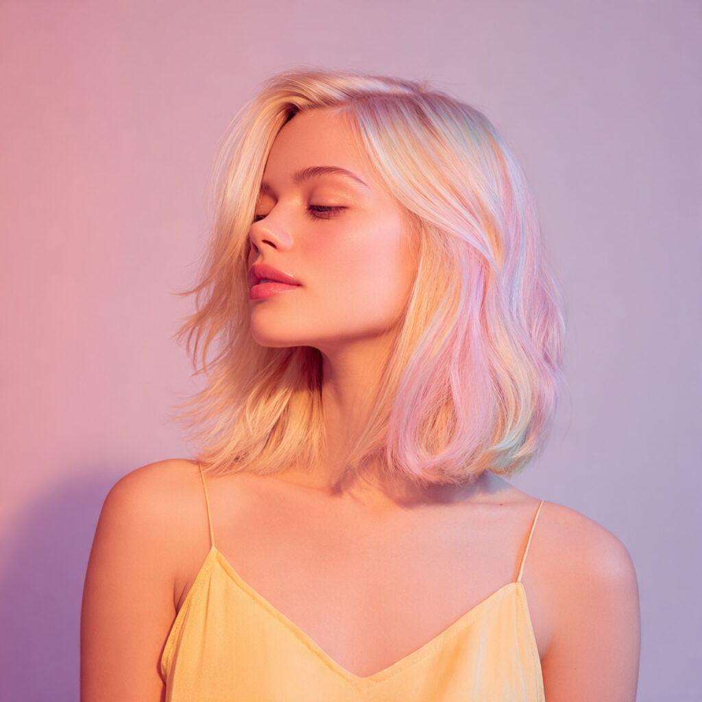 Shoulder-Length Hairstyles Ideas for Long Faces