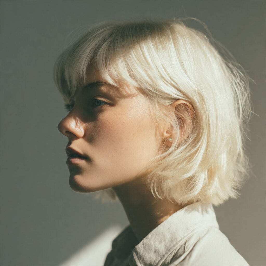 Minimalist wolf cut idea