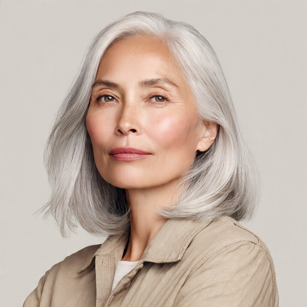 Silver White Hair Color Ideas