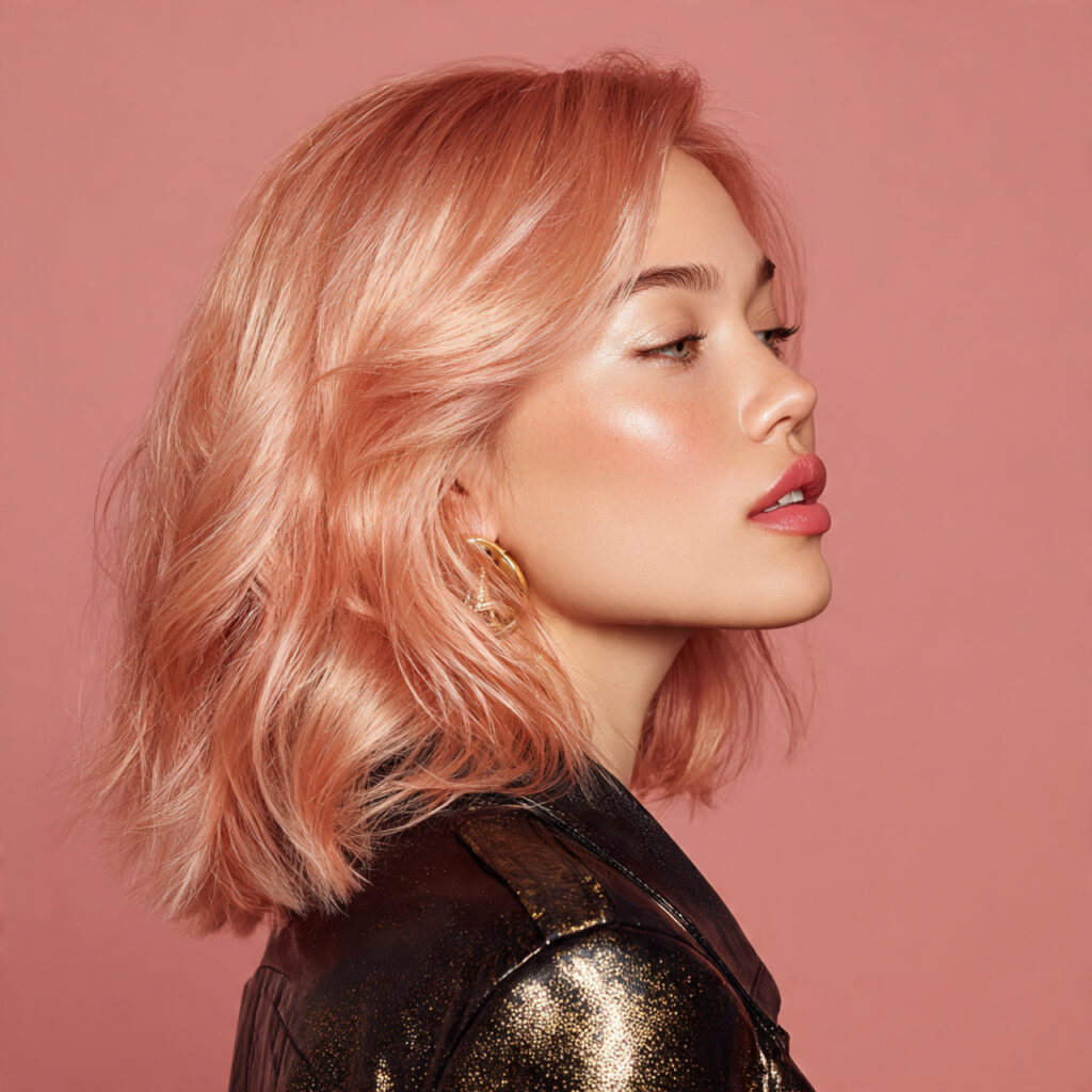 30 Fall Hair Color Trends Ideas for Warm, Stylish Autumn Looks 12 Rose Gold Fall Hair Color Ideas