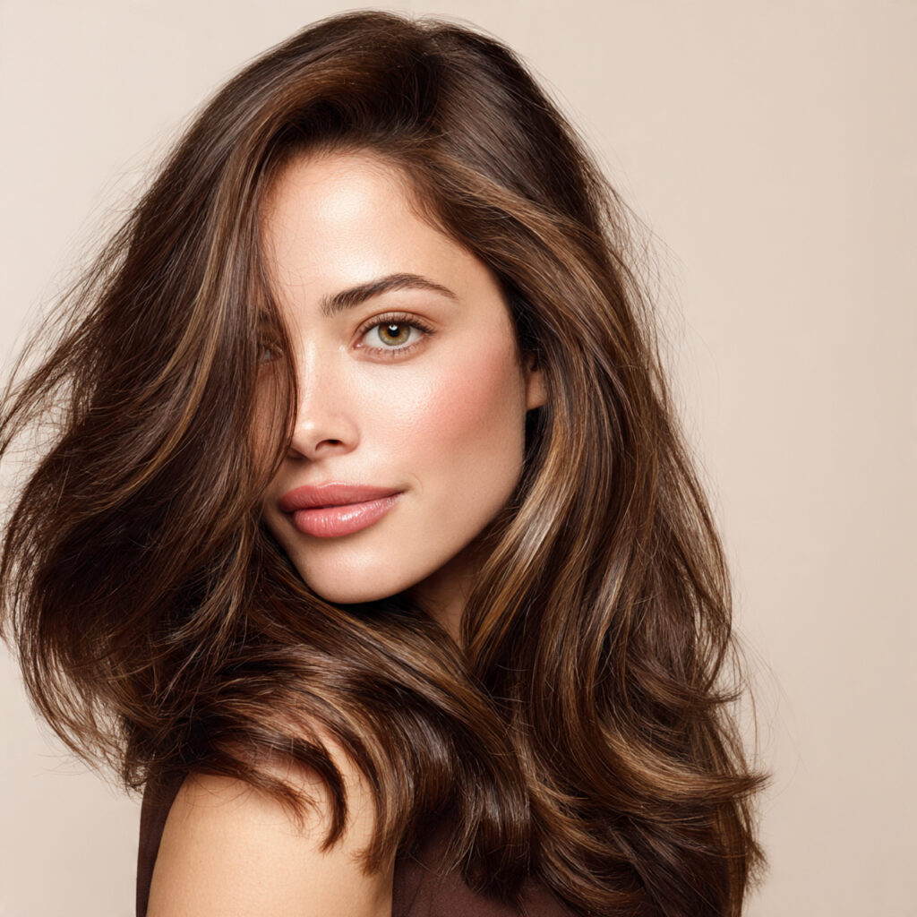 35 Brunette Balayage Hairstyle Ideas for Natural, Bold, and Modern Styles 7 Cool Mocha Brunette Balayage Ideas