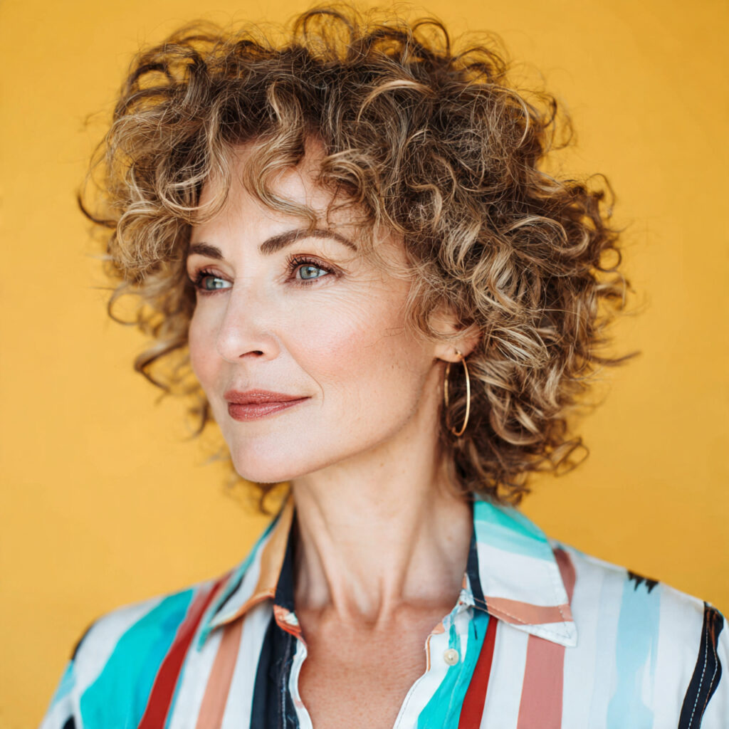 Curly Lob with Movement Idea