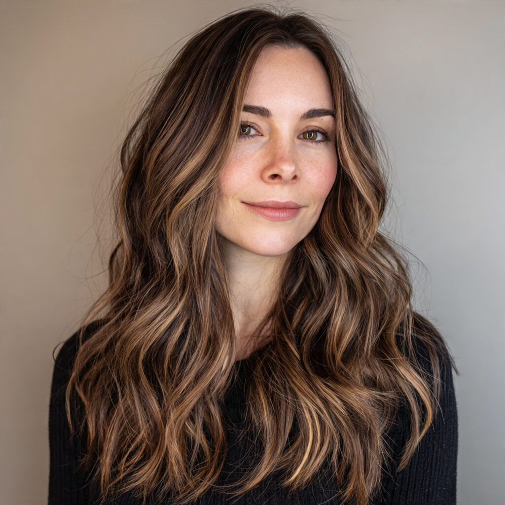 35 Brunette Balayage Hairstyle Ideas for Natural, Bold, and Modern Styles 35 Lightened Brunette Balayage Ideas