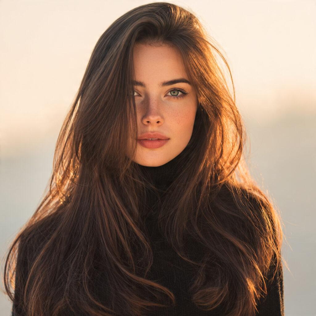 Long Layered Hairstyles Ideas for Long Faces